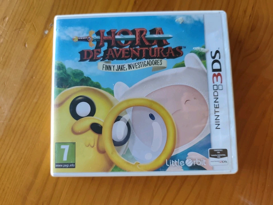 HORA DE AVENTURAS FINN  Y JAKE INVESTIGADORES NINTENDO 3DS PAL ESPAÑA, foto 1 de 4