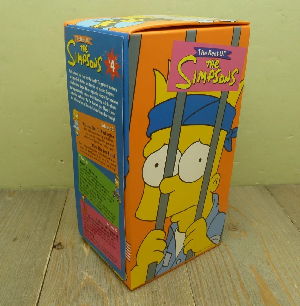 Preços baixos em Os Simpsons Box Set Fitas VHS NTSC | eBay