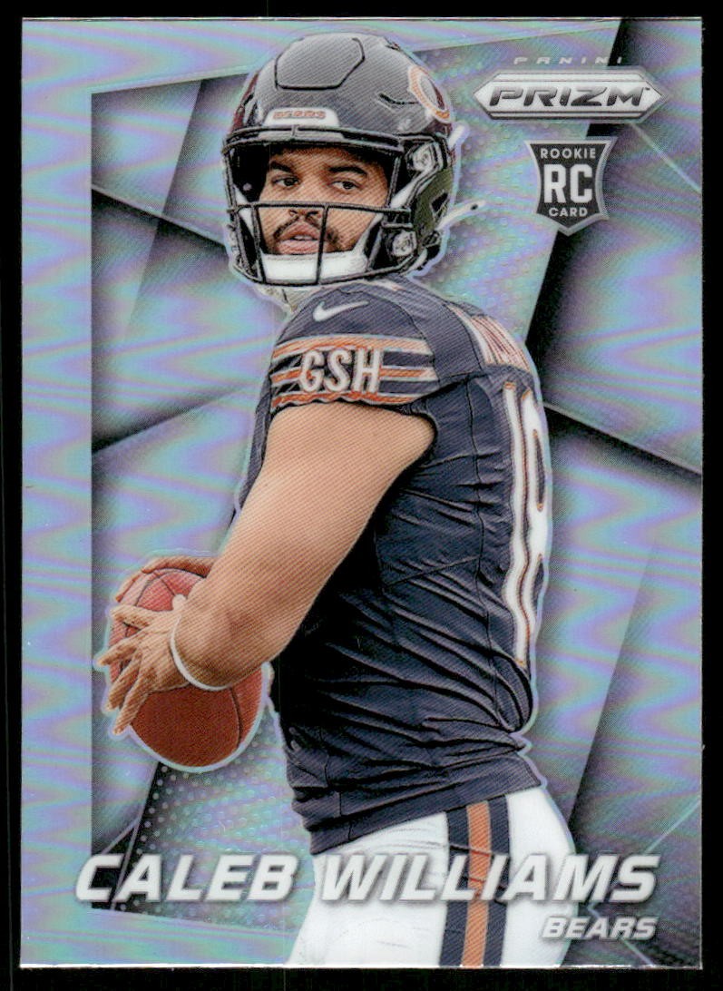2024 Panini Prizm - Prizm Flashback Rookie Silver Prizm #1 Caleb Williams