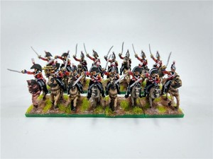 15mm Napoleonic painted British Dragoon Rgt GBr06
