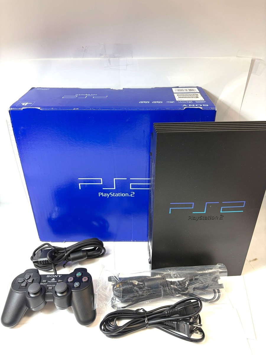 【セット】SONY 初代PS2（SCPH-10000）本体＋ソフト10本 Sony PlayStation 2 PS2 Console Set Boxed Japan Version SCPH-10000