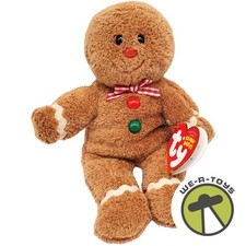 Ty Beanie Babies Hansel the Gingerbread Man
