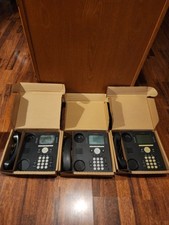 Avaya 9508 8-Lines Business Office Digital Phone Text 700500207 Lot Of 3 Black