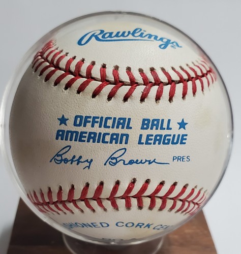 BO Jackson autografato su baseball ufficiale American League - Foto 6 di 11