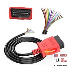 Original OBD2 16Pin Male Connector to Open Plug Wire, OBDII Diagnostic