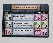 One Deck Dungeon Board Retailer Kickstarter Promo Card Very Rare