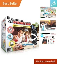 Virtual Reality Science Kit for Kids – 25 Fun Projects & VR Goggles Included