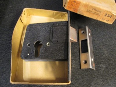 Zeiss IKON Corona Einsteckschloss Dorn 60 für Profilzylinder unbenutzt von 1968!