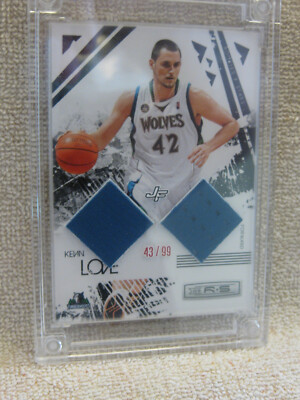 2022-23 Kevin Love Jersey Fusion Game Used Dual Jersey /99 2009 encased