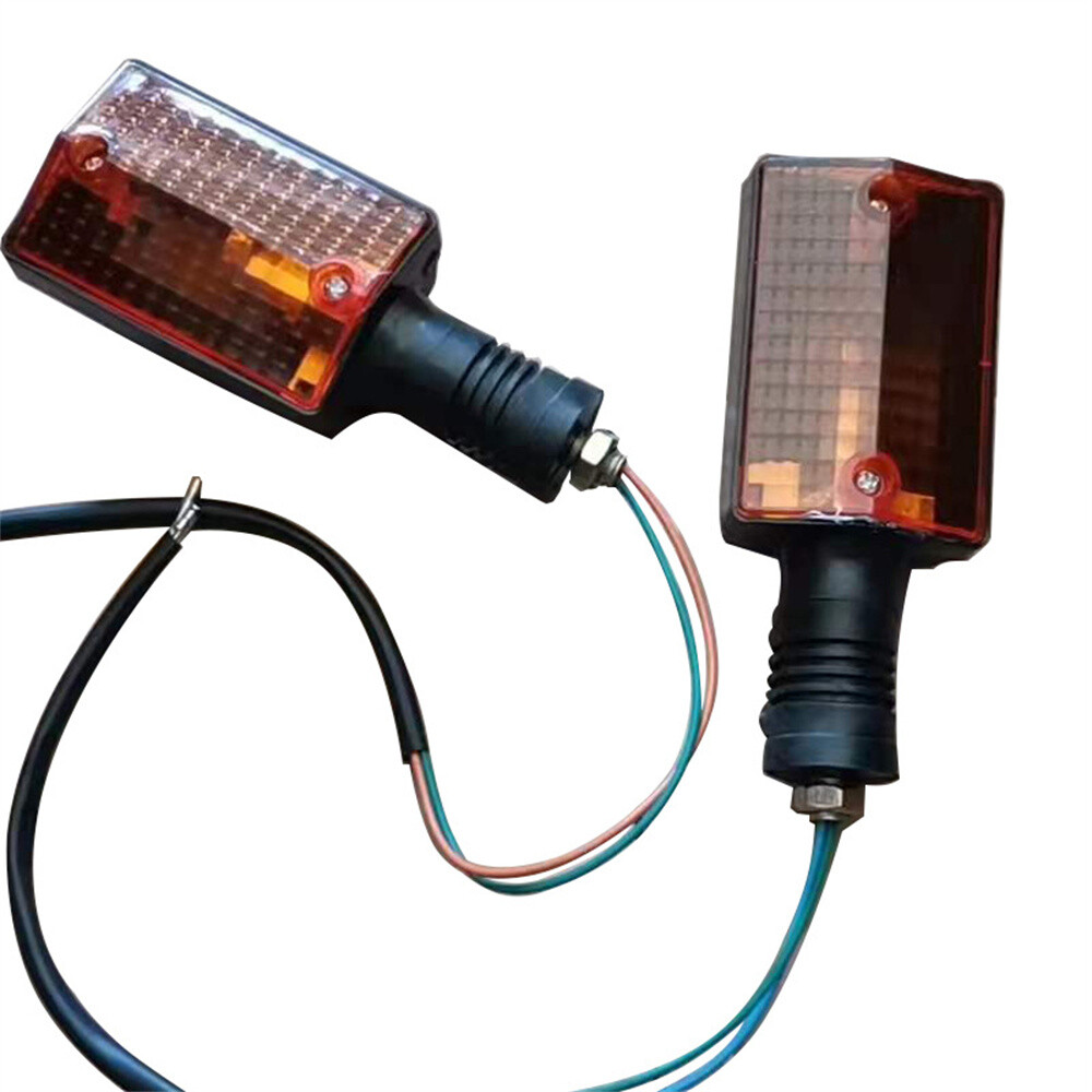 Rear Turn Signal Light Lamps Kit For Yamaha XT350 XT600 XT550 XT250 DT125 DT175