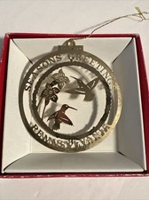 Pennsylvania Ornament Brass Travel Souvenir Nation  s Treasures
