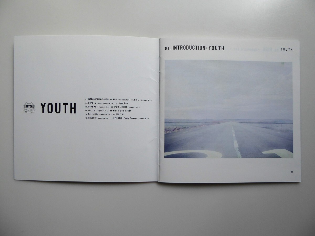 YOUTH BTS トレカ RM BTS Bangtan Boys YOUTH 2nd Album CD + RM Official Photo Card