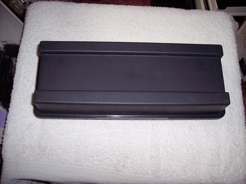 BLACK PLASTIC STORAGE CASE FOR CASSETTE TAPES--HOLDS 15 TAPES #44 - Picture 5 of 6