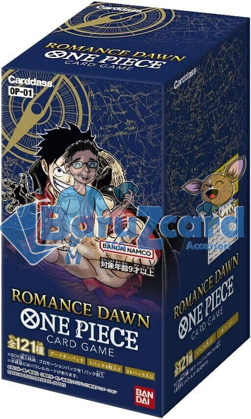One piece Card Game Romance Dawn Box Jap De 24 Bolsas OP01