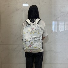Pochacco Anime Backpack Japan Rucksacks Cartoon Cute Travel Student Knapsack