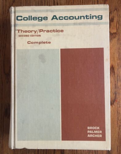 College Accounting Theory/Practice: Second Edition, Complete - Afbeelding 1 van 16