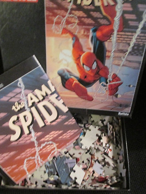 Buffalo  'Amazing Spiderman' Marvel Puzzle 500 Pc  +Poster 15'' x 21.25''