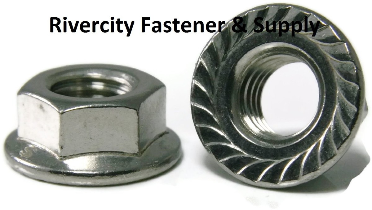 εïз の〜んびり εïз 1) 3/8-16 Stainless Serrated Flange Lock Nuts / Spin / Whiz