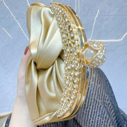 Luxuriöse Damen-Clutch Handtasche Umhängetasche Bankett Hochzeit Party Braut neu - Bild 5 von 17