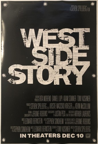 WEST SIDE STORY Original One Sheet Movie Poster - 2021 - SPIELBERG
