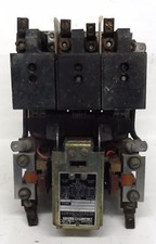 SQUARE D 8536-EG-1 MOTOR STARTER, NEMA SIZE 3, 600 VAC, SERIES A, 3 POLE