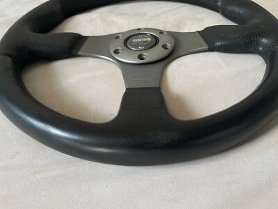 MOMO RACE 35φ MOMO RACE D35 Steering Wheel 35Φ Black Leather Sports Type