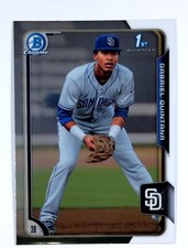 2015 Bowman #BCP65 Gabriel Quintana  Chrome Prospects