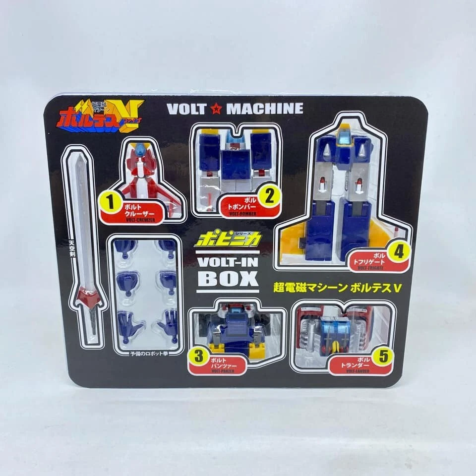 Custom Godaikin Popy Box Sleeve,Window, Handle & Decals set Mini Action Voltes V - Image 4 of 4