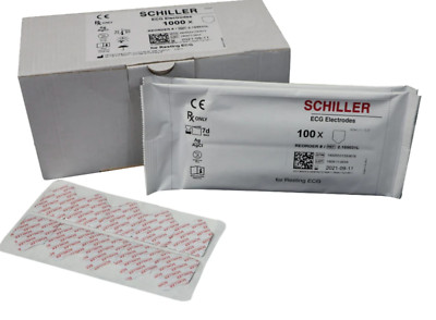 Schiller Bio-Adhesive EKG Electrodes (2 boxes of 1,000 ea)