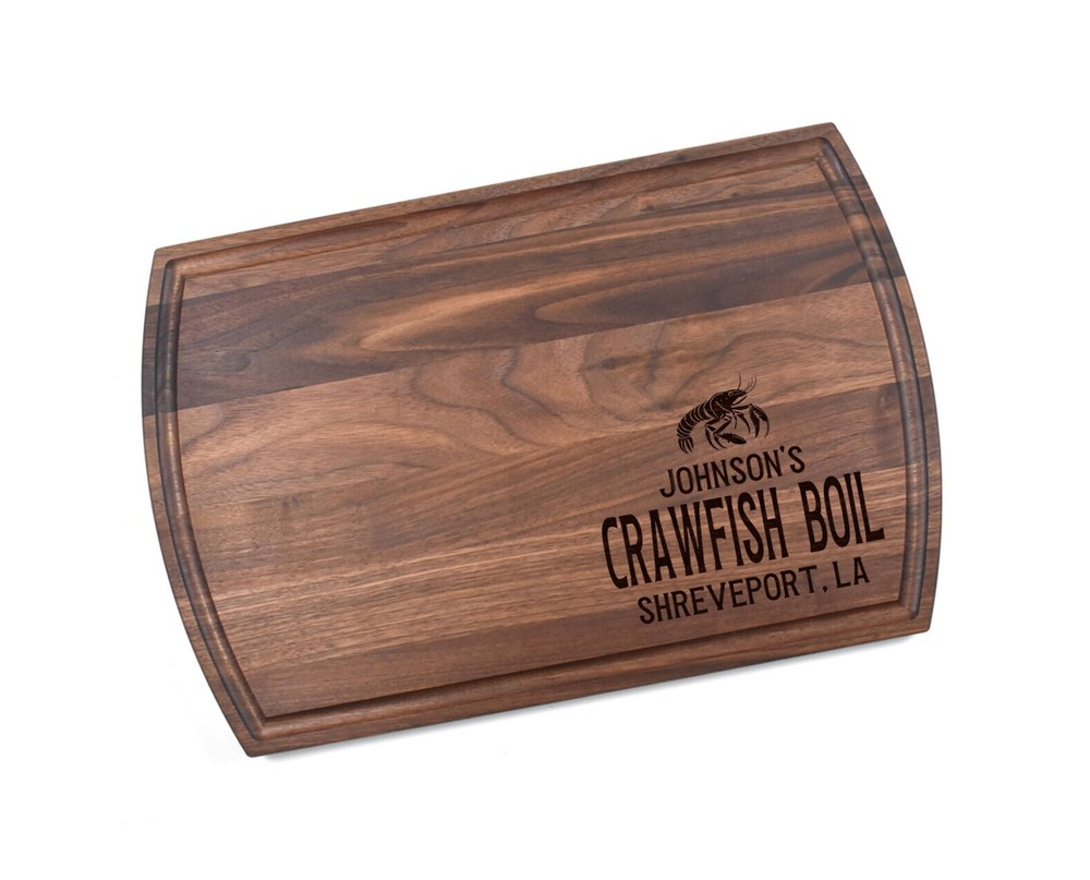 Personalized Crawfish Boil Cutting Board | Welcome To Our Crawfish Boil