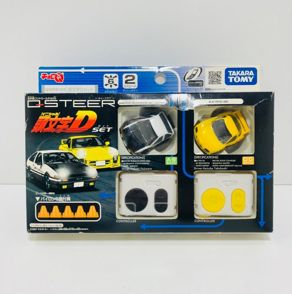 Takara Tomy - チョロＱ ＱShop original Initial D Choro Q 4-car set Takara Tomy Used F/S | eBay