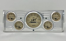 1941 1942 1943 1944 1945 1946 Chevy Truck 5 Gauge Dash Cluster Tan