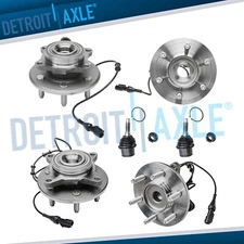 Front Rear Wheel Hub Bearing Ball Joint for 2003-2006 Expedition Navigator 2WD