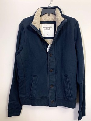 abercrombie sherpa button up shirt
