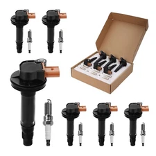 6x Ignition Coil & IRIDIUM Spark Plug Kits for Ford F-150 Explorer Lincoln MKS