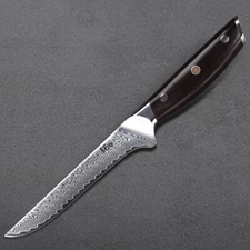 Japanese 6.5inch Boning Knife VG10 Damascus Steel Kitchen Cooking Slicing Knife