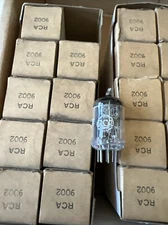 Lot Of 5: RCA JRC 9002 aka VT-202 Radio Vacuum Tubes Vintage VHF Triodes