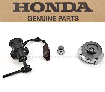 Ignition Switch Lock Set CBR650 RA 21-23 ABS Only OEM Honda Keys Gas Cap #W215