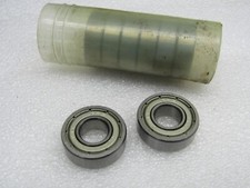  Lot of 8 ACOR R6-ZZ 3/8" x 7/8" x 9/32" Shielded Bearing