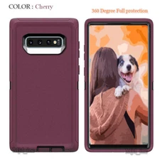 Samsung Galaxy S10+ / s10 S10e Defender Case With Screen Protector Fits Otterbox