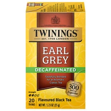 Twinings Earl Grey Decaffeinated Tea - 20 count