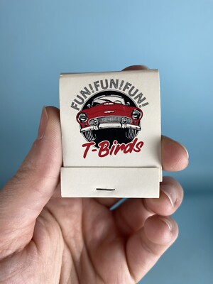 Vintage Matchbook Cover Fun! Fun! Fun!  T-Birds  Stone Mountain, GA