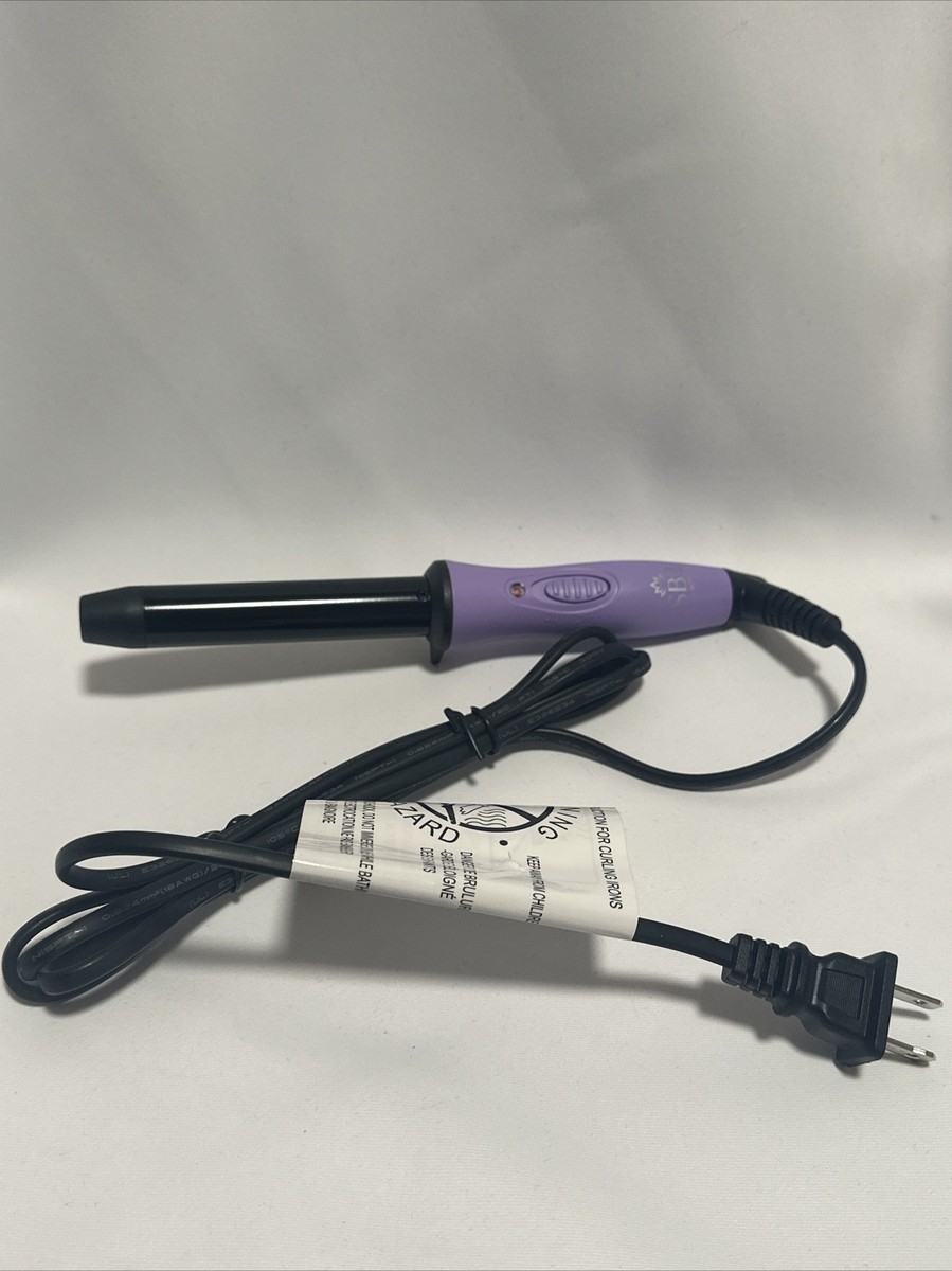 SB2 by SUTRA Mini Purple Tourmaline Ceramic Curling Iron (3/4