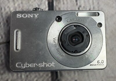 Buy Sony Cyber-shot DSC-W50 6.0MP Digital Camera - Silver online