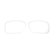 Walleva Clear Non-Polarized Replacement Lenses For Oakley Double Edge Sunglasses