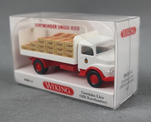 WIKING 084804/0848 04 H0,1:87 Getränke-Lkw (MB Kurzhauber) "Dortmunder Union" - Picture 3 of 5