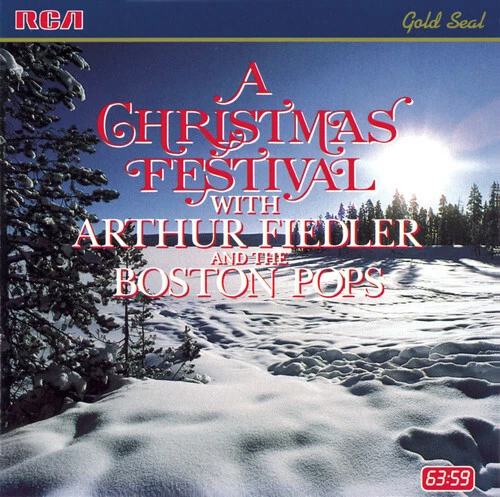 A Christmas Festival with Arthur Fiedler & The Boston Pops (CD, RCA 1987) New - Picture 1 of 1