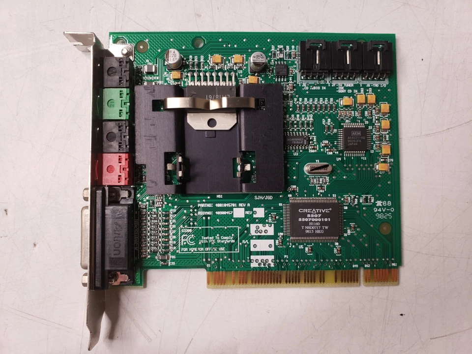 Creative Labs CT7240 Video Decoder Pci Card & Creative Audio PCI Card - Image 4 of 4