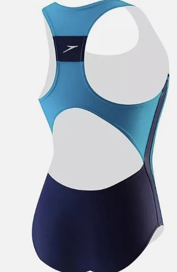 NUEVO Traje de baño Speedo para niña One Piece Infinity Splice [TALLA 7, 8, 10, 12, 14, 16] Foto 4 de 4