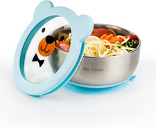 Baby Bowls with Non-Slip Silicone Suction Cup, Insulated Double-Layer 18/8 Stain